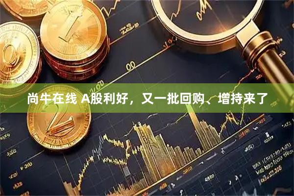 尚牛在线 A股利好，又一批回购、增持来了