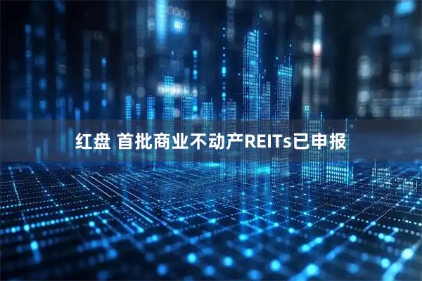 红盘 首批商业不动产REITs已申报