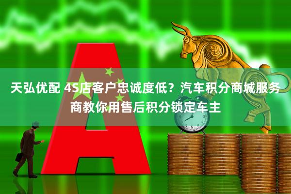 天弘优配 4S店客户忠诚度低？汽车积分商城服务商教你用售后积分锁定车主